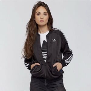 Adidas Women's Black Bomber Jacket
